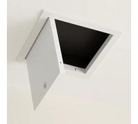 Botola Ispezione Cartongesso Attic Access Hatch Panels - 6x6 6x10 12x20 12x30 14x24 16x16 16x20 16x24 In, Customizable Recessed Hatch Access Door for HVAC, Wall, Ceiling, And Drywall(7x7in)