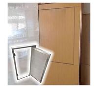 Botola Ispezione Cartongesso Pannello Di Accesso Per Pareti Piastrellate, Angolo Di Apertura Porta 120° Sportello Di Servizio Con Telaio In Alluminio, Coperchio Foro Parete(32"x48"/81x122cm)