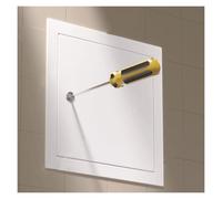 Botola Ispezione Cartongesso Piccolo Pannello Di Accesso Per La Copertura Del Foro Del Muro A Secco, 15 25 35 45 55 60cm Porta Di Accesso Idraulico In Metallo Con Serrature(40x50cm/15.7x19.7in)