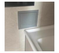 Botola Ispezione Cartongesso Porta Di Accesso In Metallo Rimovibile, Pannello Accesso Idraulico Magnetico Pareti In Cartongesso Piastrelle, 60cm Piccola Piastra Ispezione(Gray,40x60cm/1.3'x2')