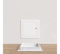 Botola Ispezione Cartongesso Sportello Di Accesso con Serratura per Cartongesso, Portello Di Accesso Idraulico In Alluminio, Porta Di Servizio Idraulico Ed Elettrico, 20x20cm(300x300mm)