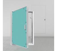 Botola Ispezione Cartongesso Sportello di Accesso Idraulico Pannello di Accesso per Muro in Cemento per Sostituzione Riscaldamento impianto Idraulico Impianto Elettrico((WxH)55X85CM/22X34IN)