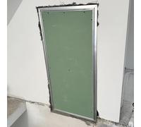 Botola Ispezione Cartongesso Sportello Di Accesso Largo, Sportello D'ispezione A Muro Porta D'ispezione A Muro Verniciabile Per Tubi Nascosti Sportello D'ispezione A Filo Muro(20x20in/500x500mm)