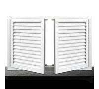 Botola Ispezione Sportello Di Servizio In Alluminio, Singolo Pannello Di Accesso Idraulico A Filo Con Interruttore Magnetico, Sportello Di Ispezione Decorativo Per Fori Nel Muro Per Sistemi(75x85cm/29
