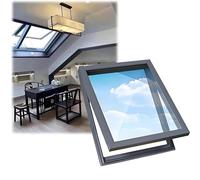 Botola per tetto resistente con telaio in lega di alluminio per accesso alla soffitta in casa e uso commerciale