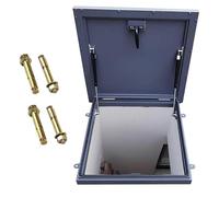 Botola Sul Tetto Portello Di Accesso Al Tetto For Impieghi Gravosi, Porta Di Sicurezza In Acciaio Per Tetto Porta Di Accesso Al Tetto Di Tipo Commerciale Botola Di Accesso(55x55cm/21.7x21.7in)