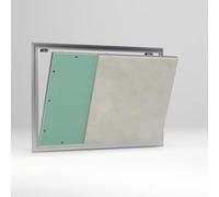 Botole di ispezione piastrellabili con misure standard con anta estraibile per strutture in cartongesso - Variante con staffe (80xh30)