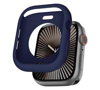 BOTOMALL per Apple Watch Case 40mm Serie 6/5/4/SE Morbido TPU flessibile sottile sottile leggero paraurti protettivo per iWatch [senza schermo] - Blu notte