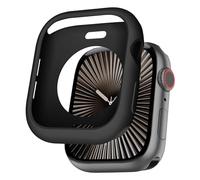 BOTOMALL - Custodia protettiva per iWatch in TPU, morbida, flessibile, sottile e leggera, compatibile con Apple Watch serie 9/8/7 da 45 mm [protezione schermo non inclusa]