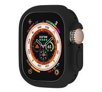 BOTOMALL per Apple Watch Case Ultra 49mm Serie 8 Soft Flessibile TPU Sottile Leggero Protettivo Bumper per iWatch [Senza Schermo] - Nero