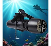 BoTongSiHai Scooter Subacqueo 500W con Maniglia per Immersioni E Telecomando - Propulsore Elettrico 3-7 Km/h, Batteria 10000/16000mAh, Autonomia 40-130/60-180 Min, per Kayak E Paddle(500W16A)