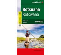 BOTSWANA: Botswana, Infos, Nationalparks, Innenstadtplan Gaborone: 178