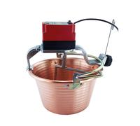 Botta Cuoca Automatica paiolo rame polenta 32 cm 9 litri 24 Watt art.08MP