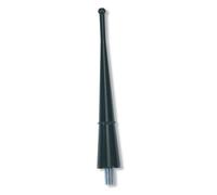 ANTENNA RADIO PER AUTO IN ALLUMINIO 9 CM NERO ANTICORROSIONE