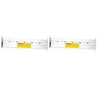 Bottari 15148 Coppia Flaps Tergicristallo Cromati "Hero" per Auto