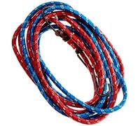2 Pz Corda elastica con gancio Cm 200 Diametro 8mm fissaggio pacchi Auto Moto