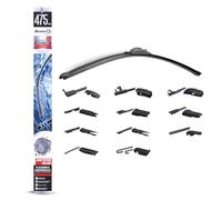 Bottari Spazzola Tergicristallo Flat 480mm con Spoiler Singola 11 Elementi