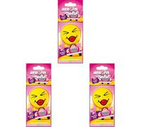 Bottari 21431 Deodorante per Auto Dry Smile, Bubble Gum (Confezione da 3)