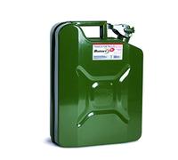 Tanica Benzina in metallo Colore Verde 10 Litri per Jeep Suv Furgoni Omologata