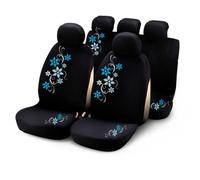 Bottari 29014 Set Completo Coprisedili per Auto, Nero/Azzuro