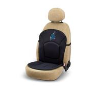 Bottari 29058 Coprisedile Imbottito per Auto, My Flower Swivel, Nero/Azzurro