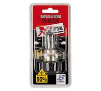 Bottari 30582 X-TRA Lampadina per Auto Alogena, H4, 12 V, 60/55 W, Pt43, 50% Luminosità