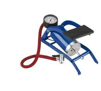 Bottari 35155 Pompa Gonfiaggio a Pedale con Manometro, 1 Cilindro