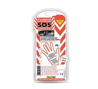 Bottari 35250 HDPE Universali Monouso Guanti, Trasparente, Confezioni da 50