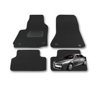 Bottari 39022 Set Tappeti Auto su Misura in Moquette , Nero, 4 Pezzi
