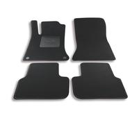 Bottari 39060 Set Tappeti Auto su Misura in Moquette per LA , Nero, 4 Pezzi