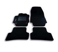 Bottari 39085 Set Tappeti Auto su Misura in Moquette per Modello Captur , Nero, 4 Pezzi