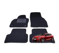 Bottari 39176 Set Tappeti Auto per Seat Ibiza dal 2017 ad Oggi, in Moquette, 4 Pezzi