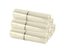 Bottari 60 Sacchi Immondizia 110L 70x110 cm con Laccetti di Chiusura, Trasparenti, Sacchi per Spazzatura Resistenti, 6 Rotoli da 10 Pezzi
