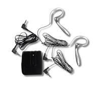 Bottari 60717 Interfono per Moto, Kit Completo con Centralina, 2 Auricolari con Microfono Integrato, Collegamento Audio Cavo Jack 3,5 mm, Argento