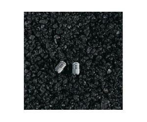 Bottari 60769 Coprivalvole in Alluminio Coppia di Moto, Cristal Nero