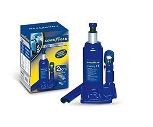 Bottari 77170 Goodyear 2 Tonnellate Idraulico Bottiglia Cric, Blu