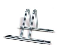 Bottari 96896N Rastrelliera Portabici a Pavimento Modulabile ad 1 Posto, Grigio, Taglia Universale