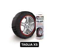BOTTARI CALZE DA NEVE OMOLOGATE TAGLIA S MISURA PNEUMATICI DA 13" A 17" 68071