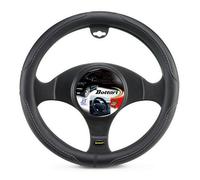 BOTTARI COPRIVOLANTE ROAD TPE SIMIL PELLE DIAMETRO LARGE 39 - 41 cm NERO GRIGIO