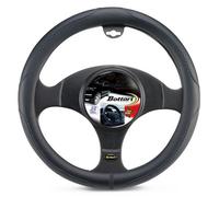 BOTTARI COPRIVOLANTE STILISH SIMILPELLE PER FURGONI DIAMETRO 39-41cm NERO GRIGIO