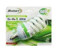 Bottari Lighting 97004 Eco Lampadina a Risparmio Energetico, Modello Spiral, E14, 65 W, Trasparente, Set di 1