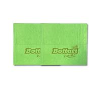 Bottari Panni Multiuso 36x40 cm - Confezione 2 Pezzi, Verde, Super Assorbenti - Lava, Asciuga e Lucida Senza Pelucchi e Aloni - Pulizia Casa Cucina Bagno, Lavabili in Lavatrice