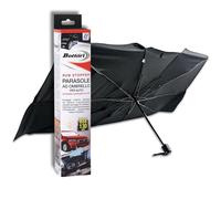 Bottari Parasole Auto a Ombrello 130x65 cm, Pieghevole e Compatto, Anti UV, Universale per Parabrezza Auto e SUV