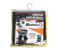 Bottari Proteggi Vano di Carico per Auto - Telo Impermeabile e Lavabile per Baule con Protezione Paraurti - Universale, con Velcro e Cinghie di Fissaggio - Ideale per Animali Domestici