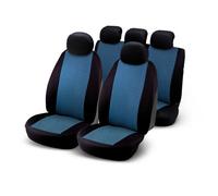 BOTTARI SET SERIE COMPLETA FODERE COPRISEDILI COLORE NERO E BLU MODELLO J9