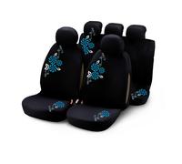 BOTTARI SET SERIE COMPLETA FODERE COPRISEDILI MODELLO MY FLOWER SWIVEL BLU 29011