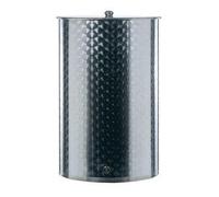 Botte Belvivere 200 l in acciaio inox serbatoio per alimenti vino olio con tappo
