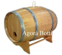 Botte/botti porta sacca bag in box di rovere per sacca da 5 o da 3 litri di vino