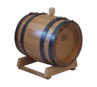 BOTTE BOTTICELLA in legno di ROVERE 4 litri per DISTILLATI Grappa BRANDY