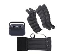 Botte da Massaggio a Compressione 6 Camere - Drenaggio Linfatico, Sollievo Dolore e Circolazione - Pressione Regolabile per Cosce/Polpacci/Piedi - Riduzione Gonfiore Gambe